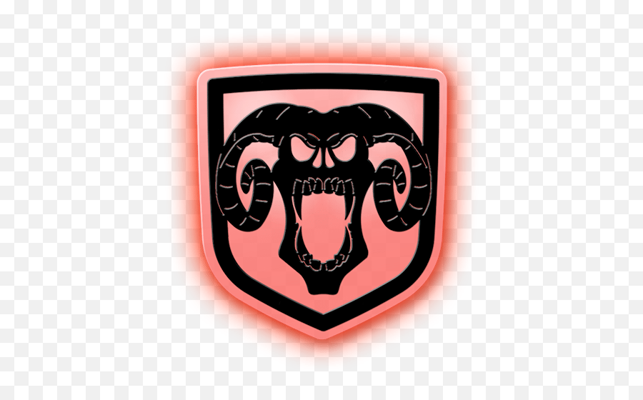 Emblems Ram Skull Tailgate - Automotive Decal Emoji,Dodge Ram Logo