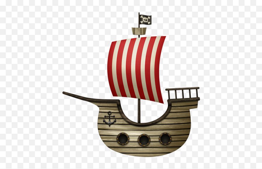 Pirate Clipart Sailboat - Free Printable Clip Art Pirate Pirat Ship Clipart Png Emoji,Pirate Clipart