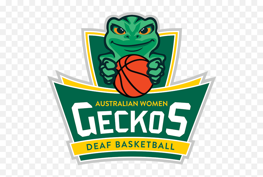 Geckos Deaf Basketball Australia - For Basketball Emoji,Gecko Logo
