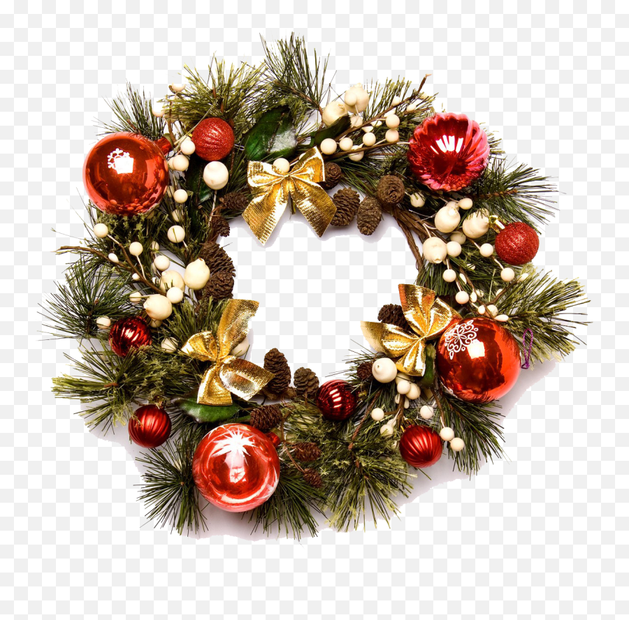 Christmas Wreaths Christmas Wallpaper - Christmas Wreath Emoji,Wreath Png