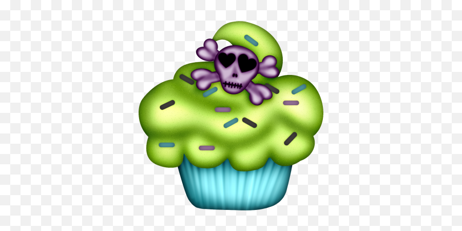Pin By Michelle Wicker On Tattoos Halloween Clipart Emoji,Cute Cupcake Clipart
