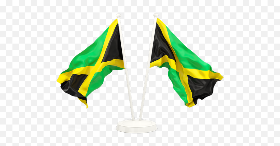 Two Waving Flags Emoji,Jamaican Flag Png