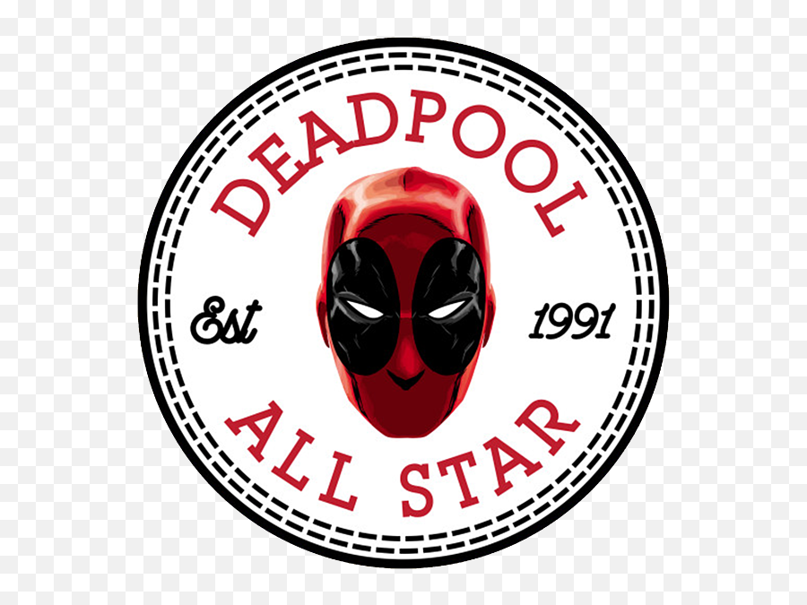 Deadpool All Star Converse Logo Puzzle Emoji,Dead Pool Logo