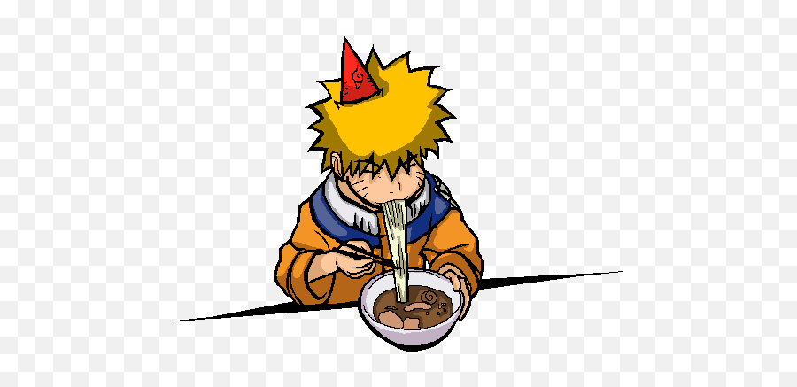 Happy Birthday Naruto By The Marker Killer - Naruto Eating Emoji,Ramen Png