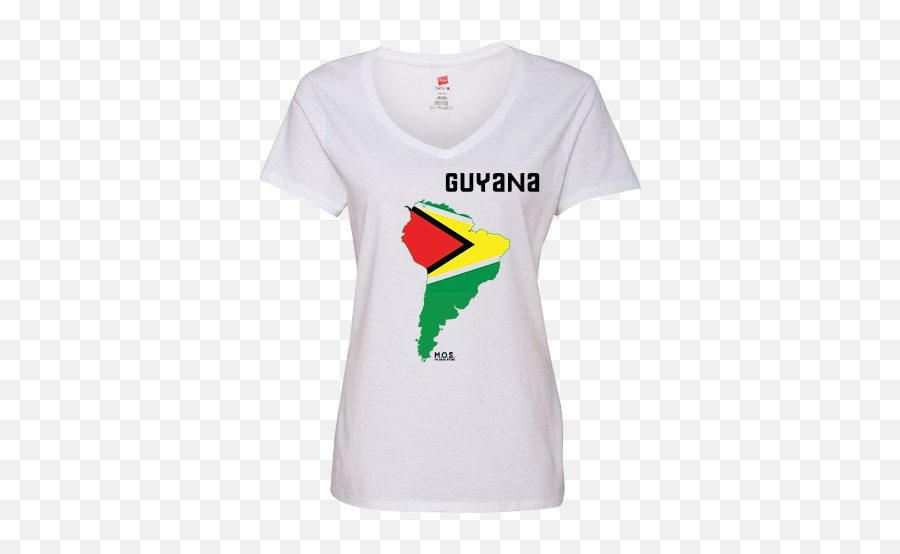 Women Guyana Short Sleeve T - Shirt U2013 My Origin Store Emoji,Guyana Flag Png