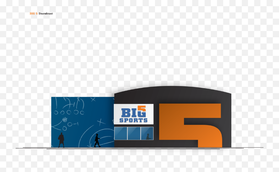 Big5 Sports Concept Rebrand - Designcreative Jeremy Higuchi Emoji,Big 5 Logo