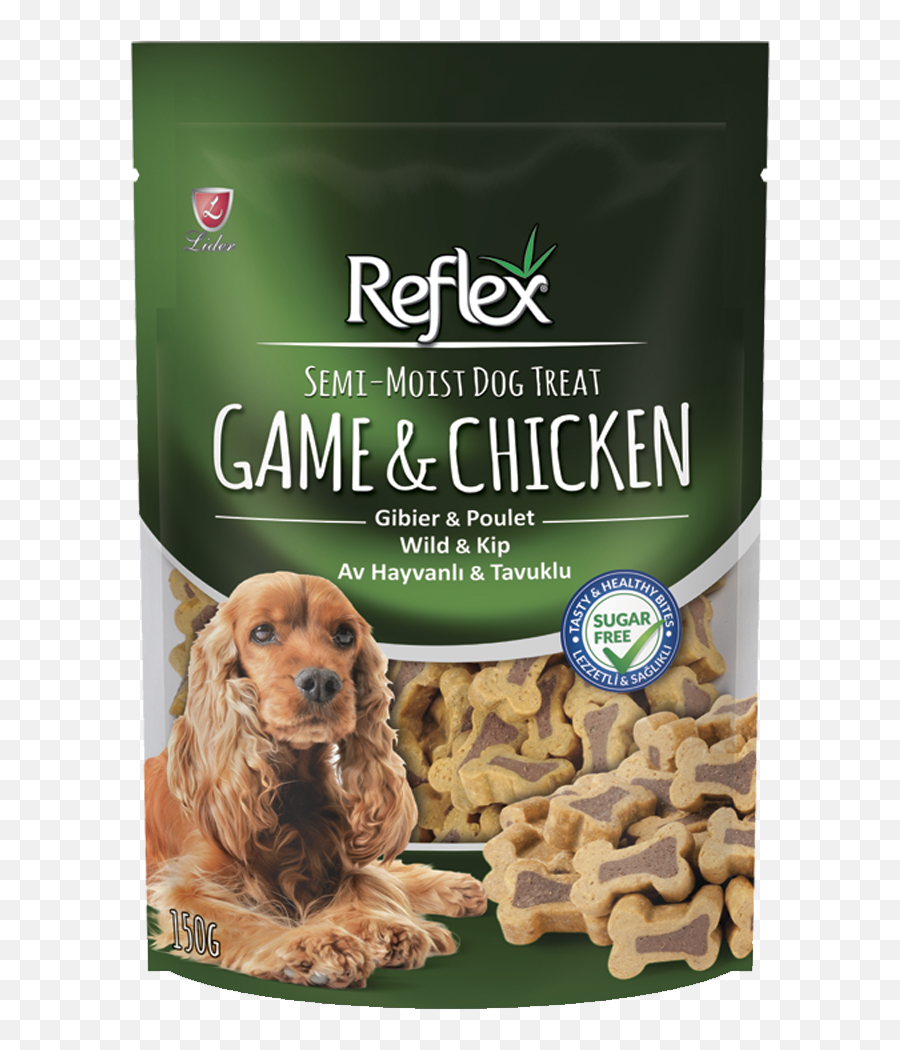 Reflex Semi - Moist Dog Treat With Game U0026 Chicken Reflex Emoji,Dog Treat Png
