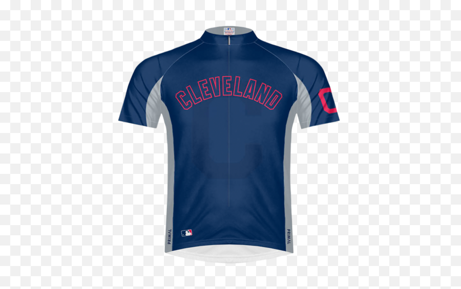 Sport Cut Cycling Jersey - Short Sleeve Emoji,Cleveland Indians Logo