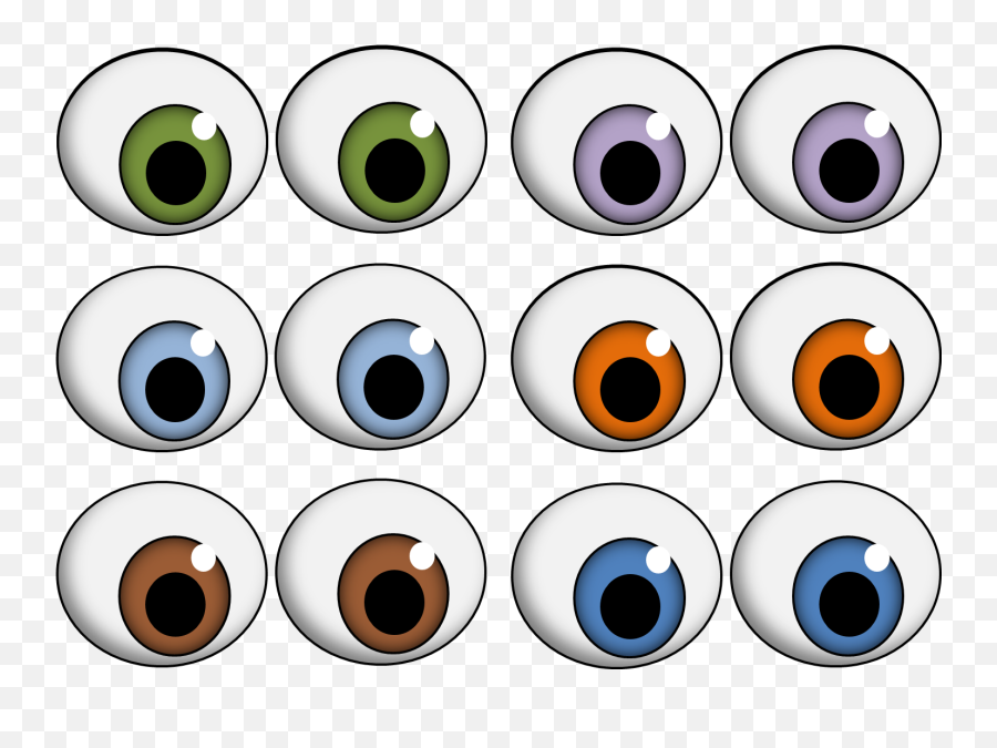 Eyeball Clipart Eye Shape Eyeball Eye - Printable Eyes Emoji,Eyeball Clipart