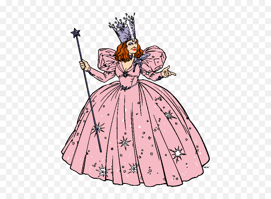 Wizard Of Oz Clipart Hostted 3 - Glinda Wizard Of Oz Clipart Emoji,Wizard Clipart