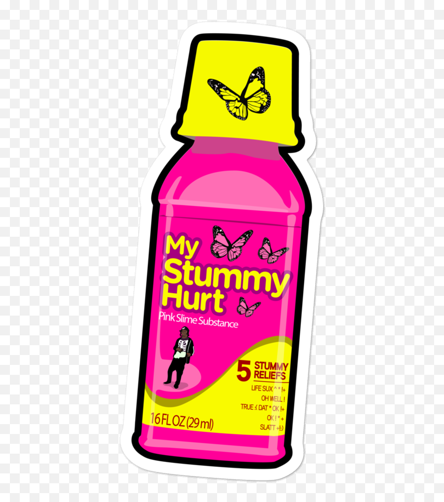 My Stummy Hurt Sticker U2013 Ethnic Boy - Solution Emoji,Playboi Carti Png