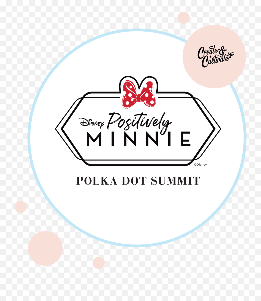 Minnie Mouse Inspired Polka Dot Summit - Minnie Mouse Emoji,Minnie Mouse Logo