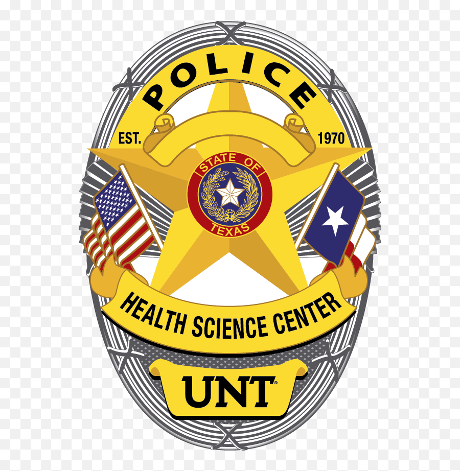 Hsc Police Badge - University Of North Texas Clipart Full University Of North Texas Emoji,Police Badge Clipart