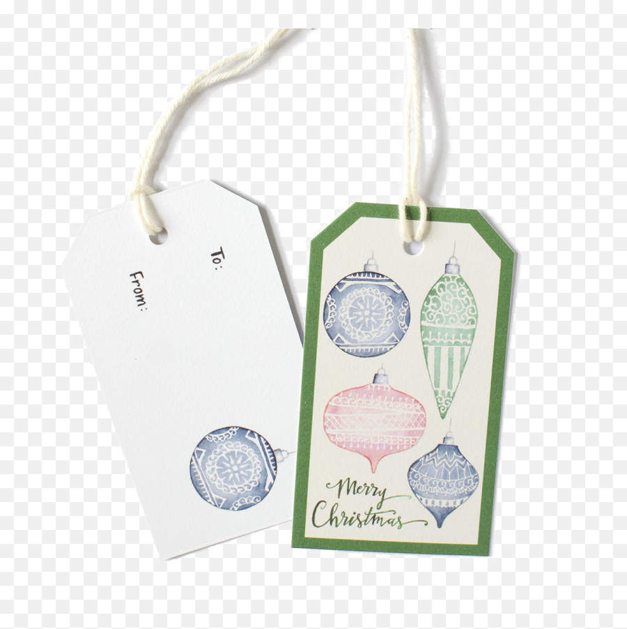 Tram Colwin Art Ornament Gift Tags Emoji,Gift Tag Png