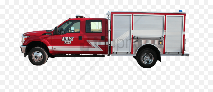 Download Truck Png Side Png Images - Fire Truck Side Png Emoji,Fire Truck Png