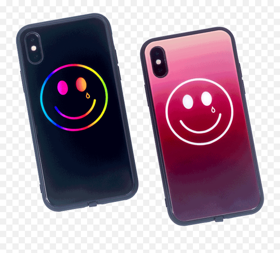 Light - Up Happy U0026 Sad Iphone Case Emoji,Transparent Cases