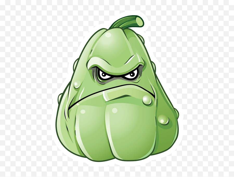Download Hd Plant Vs Zombies Pear Transparent Png Image Emoji,Plants Vs Zombies Png