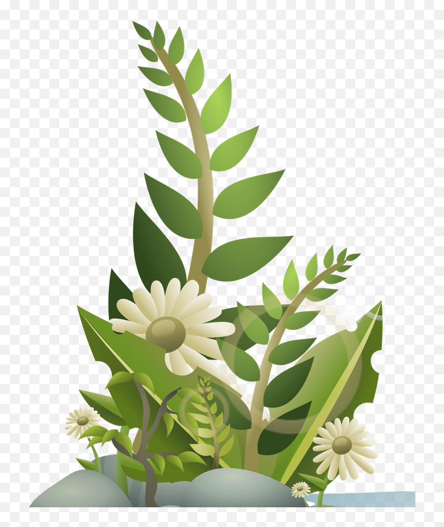 Andy Plants Pebbles And Flowers Svg Vector Andy Plants Emoji,Pebble Clipart