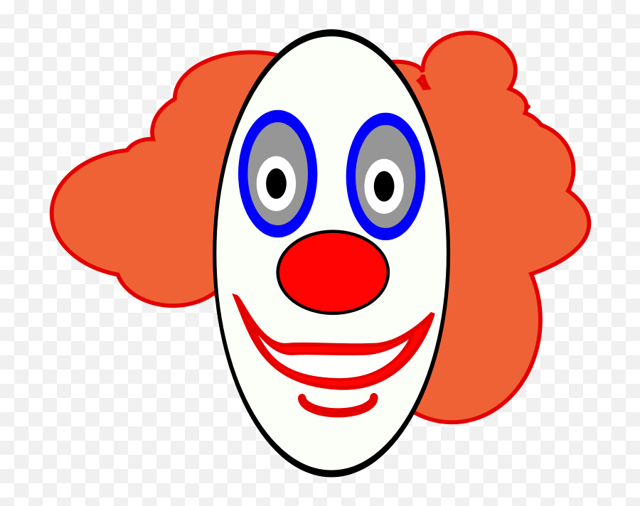Cartoon Clown As A Graphic Image Free Image Download Emoji,Clown Hair Transparent