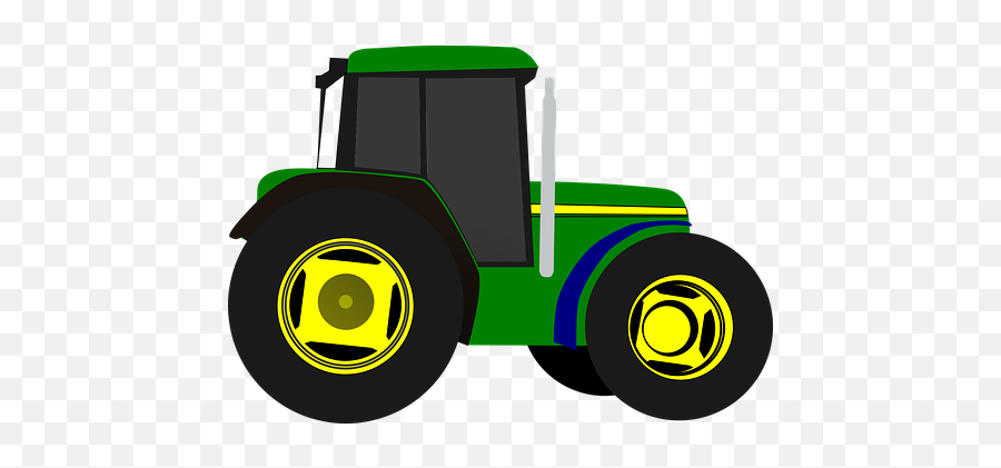 Tractor Farm Equipment Vehicle Agriculture Tractor Clipart - Farm Equipment Png Emoji,Lawn Mower Clipart