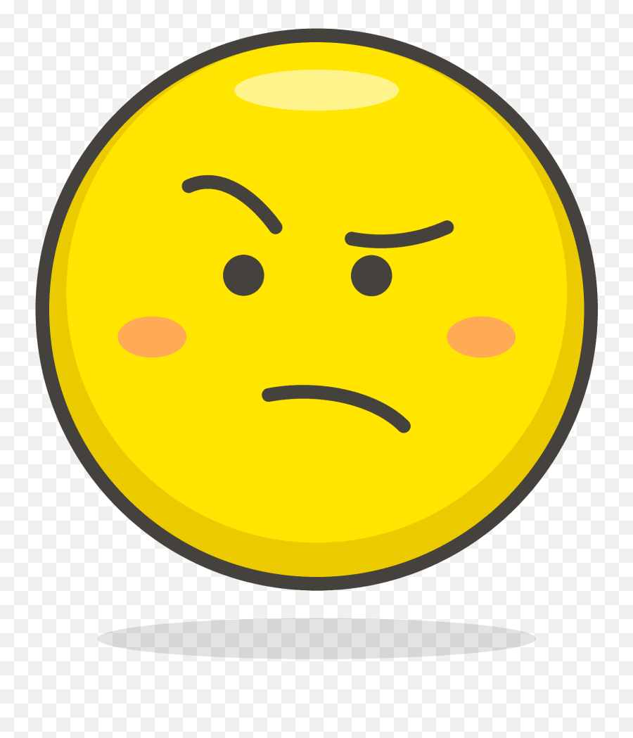 Thinking Face Emoji Clipart - Worried Face,Thinking Emoji Transparent