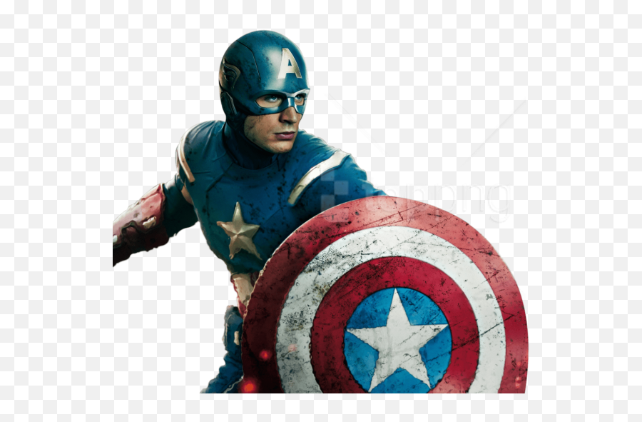 Captain America From The Avengers Png - Captain America Png Avengers 1 Emoji,Avengers Png
