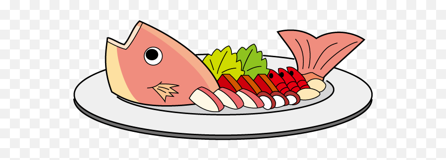 Cooked Fish Clip Art Fish Clip Art - Cooked Fish Clipart Emoji,Salmon Clipart