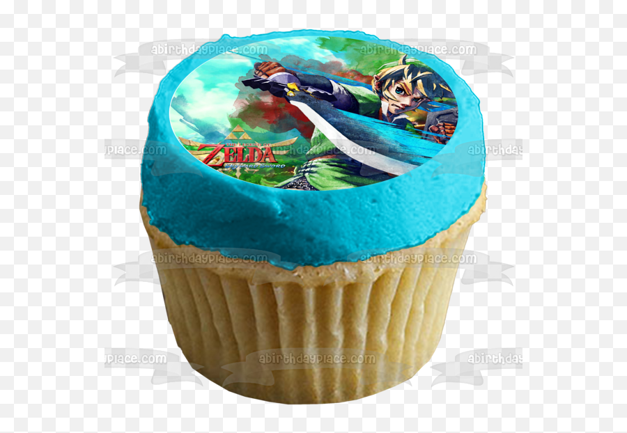 Link Sword Edible Cake Topper Image - Birthday Cake Sean Connery Bond Emoji,Zelda Logo