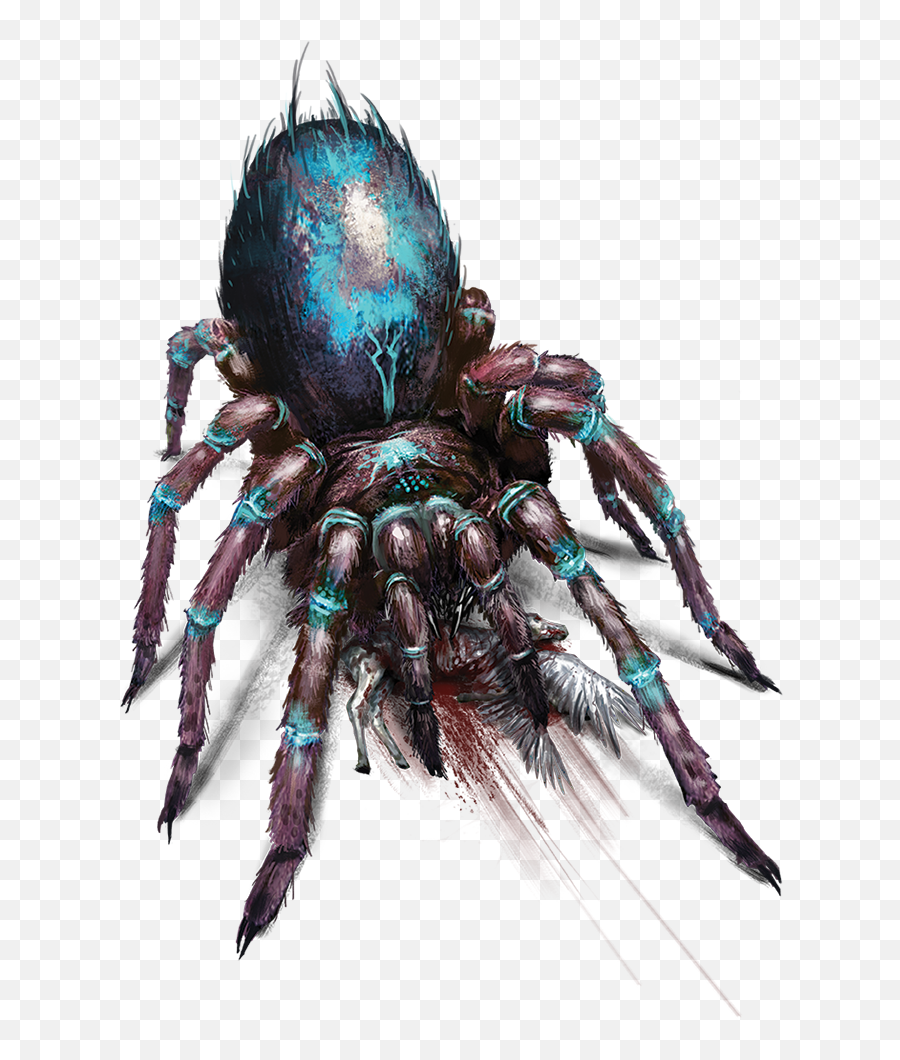 Goliath Spider - Monsters Archives Of Nethys Pathfinder Pathfinder Giant Tarantula Emoji,Tarantula Png