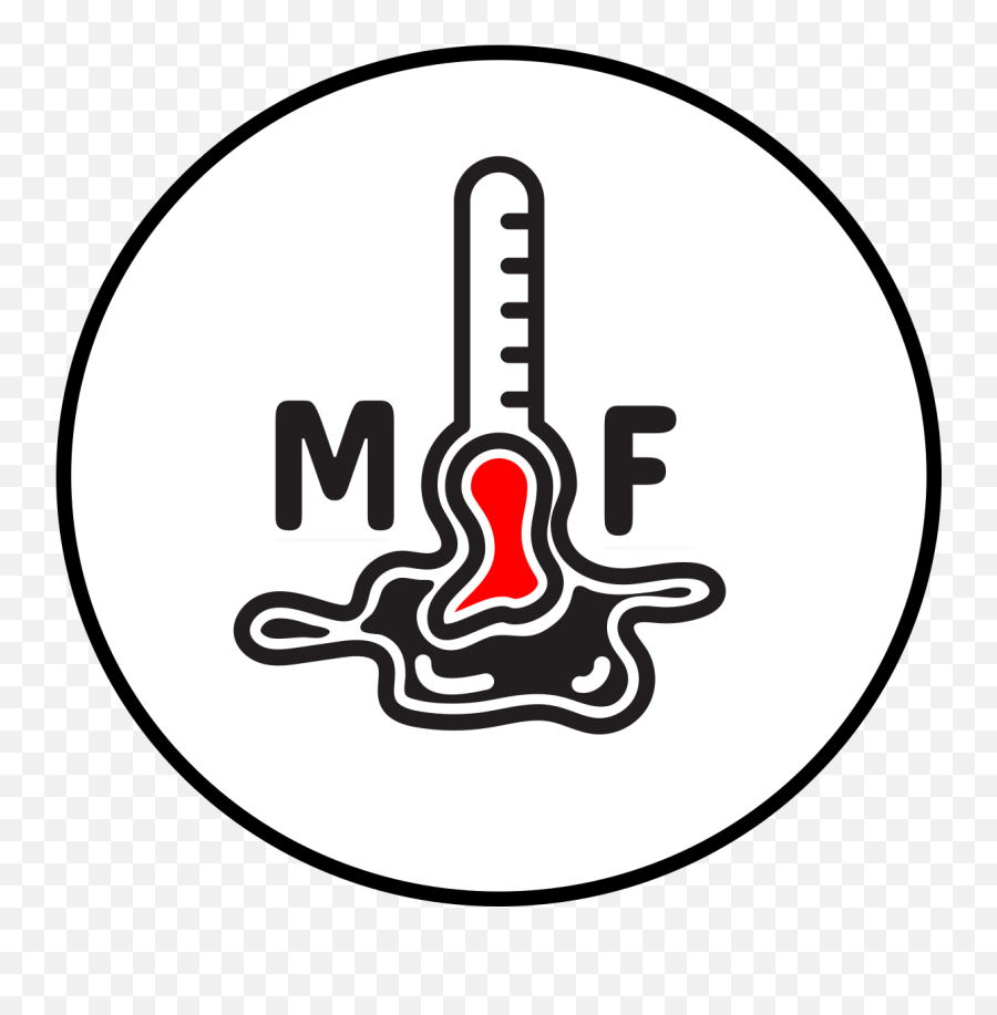 Melted Fever Emoji,Small Logo