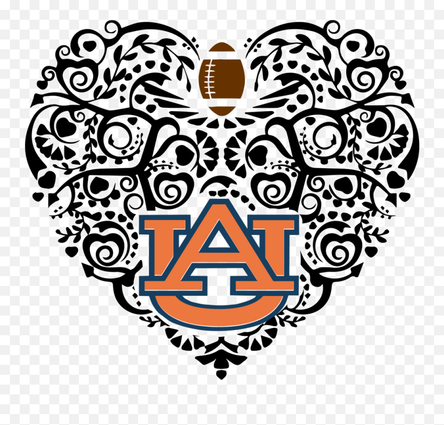 Pin On Redingdesign Files - Buffalo Bills Heart Logo Emoji,Auburn Logo