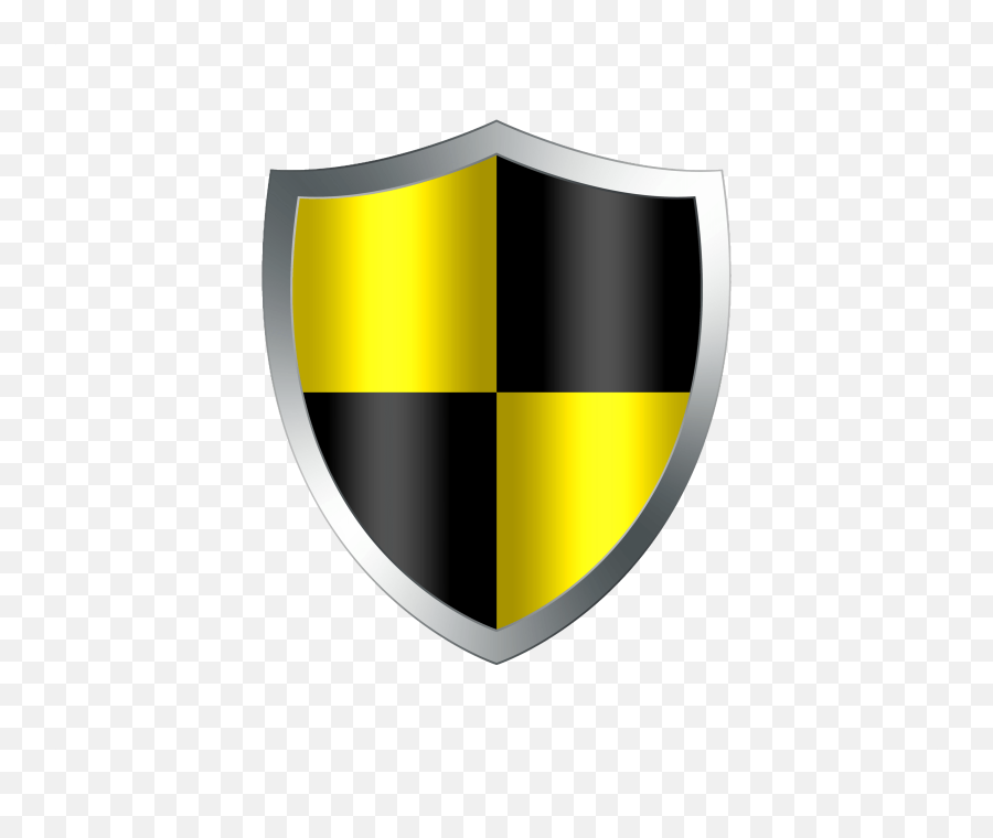 Office Security Cliparts Png Images - Yellow And Black Shield Png Emoji,Security Clipart