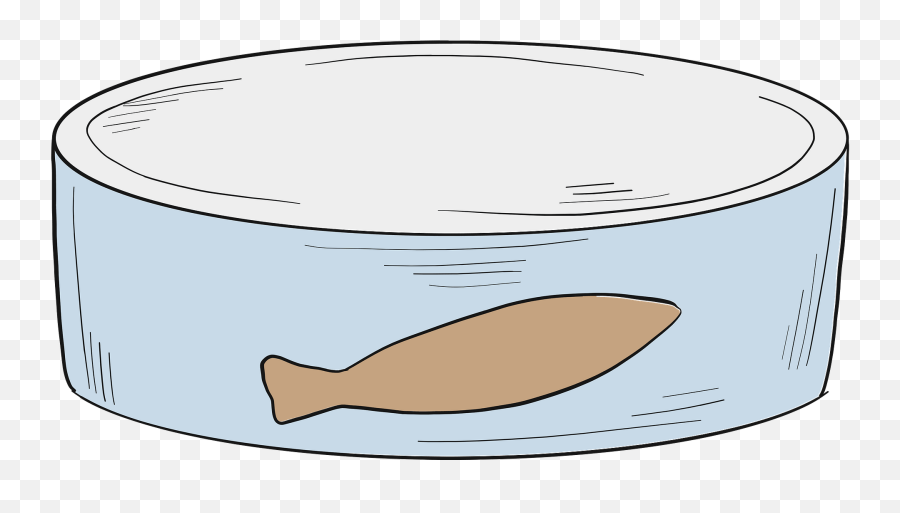Canned Fish Clipart Free Download Transparent Png Creazilla - Cylinder Emoji,Fish Fry Clipart