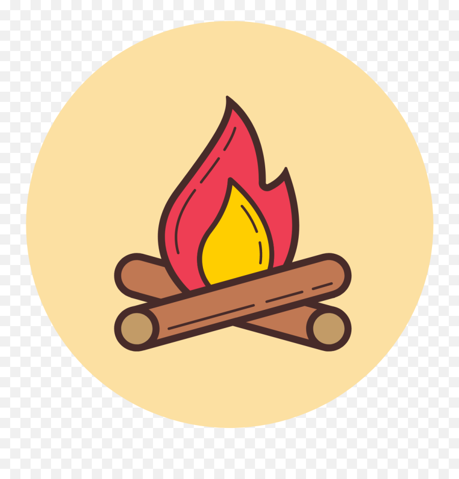 Fire - Camp Hanover Language Emoji,Camp Fire Png