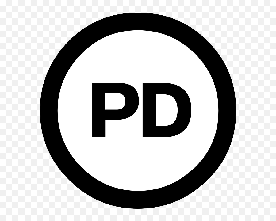 Public Domain Creative Commons License Registered Trademark - Cc Pd Emoji,Copyright Symbol Png