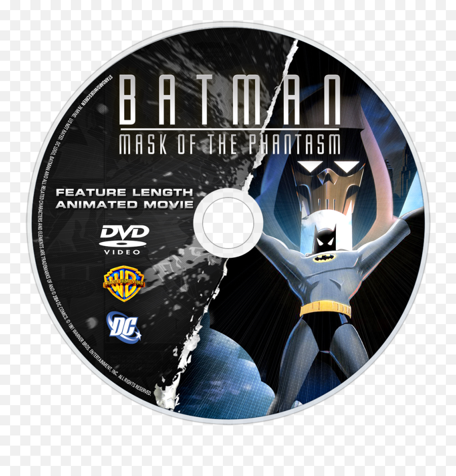 Batman Mask Of The Phantasm Image - Id 59266 Image Abyss Batman Vs Dracula Disc Emoji,Batman Mask Png