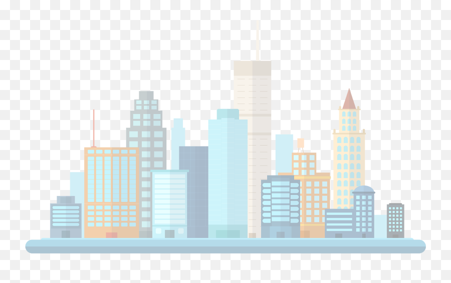 Cityscape Clipart Metro City - Commercial Emoji,City Clipart
