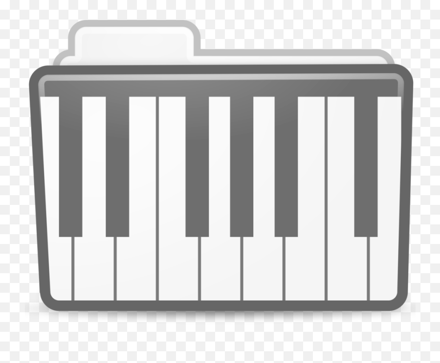 Digital Piano Musical Instrument Emoji,Piano Keyboard Clipart Black And White