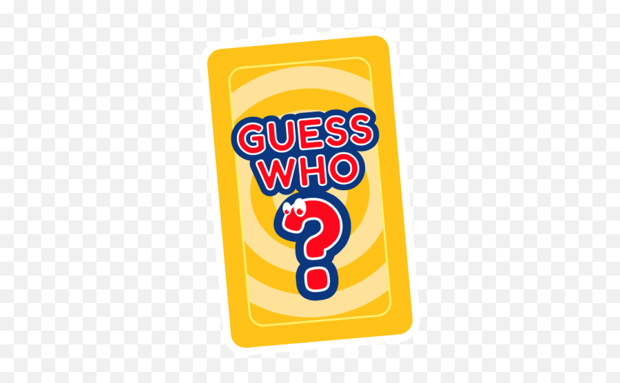 Guess Who Mystery Sticker - Guess Who Guess Mystery Emoji,Guess Clipart