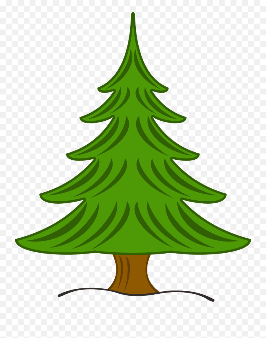 Christmas Tree Clipart Christmas Clipart - Christmas Tree Illustration Transparent Background Emoji,Christmas Tree Png