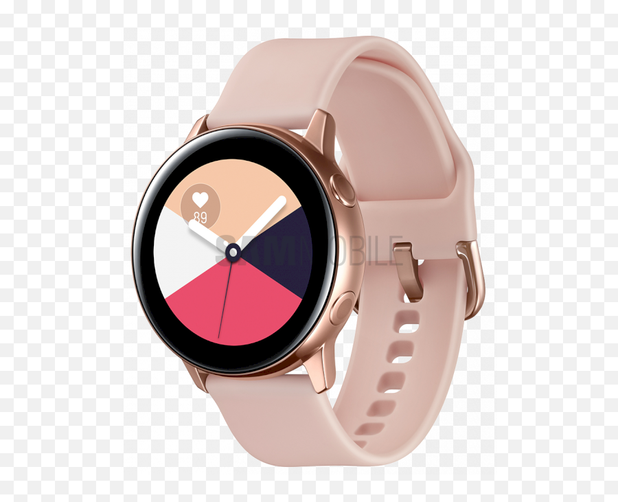 Samsung Galaxy Watch Active 40mm Full Device Emoji,Gold Watch Png