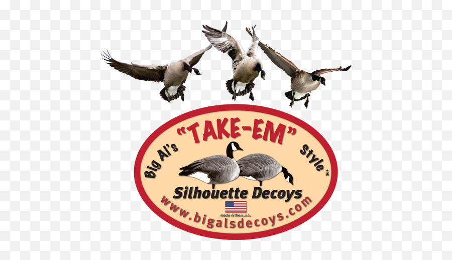 Big - Alu0027slogobiglasdecoys American Waterfowler Llc Duck Emoji,Canada Goose Logo