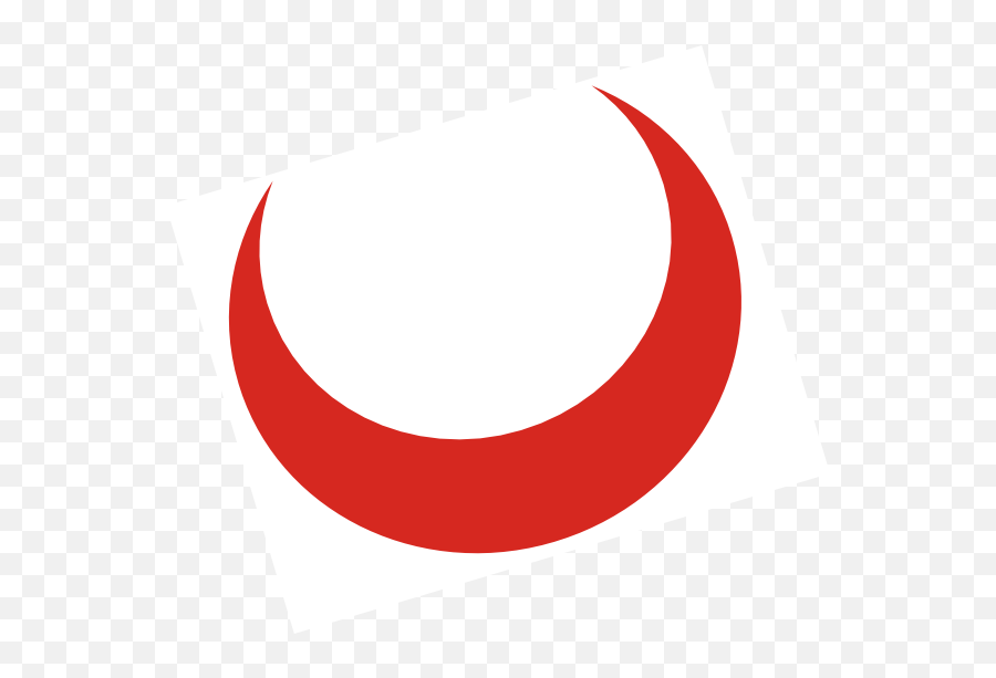 Moon Icon Png - Half Moon Red Colour Emoji,Crescent Moon Png