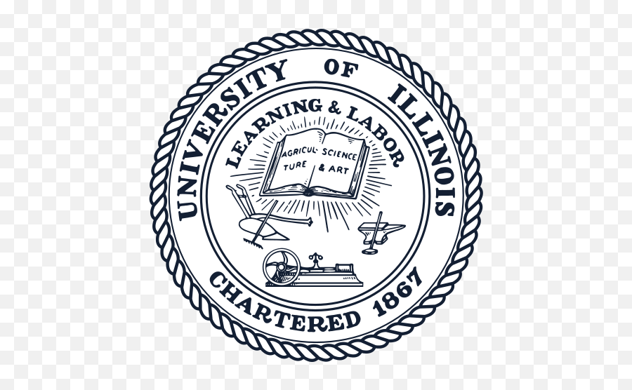 Fileuniversity Of Illinois Sealsvg - Wikimedia Commons University Of Illinois At Urbana Champaign Badge Emoji,University Of Illinois Logo