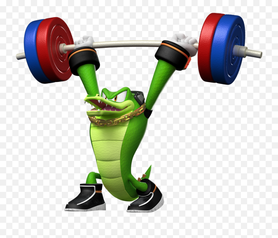 Vector Lifting A Barbell - Weight Lifting Video Game Mario And Sonic In The Olympic Games Vector Emoji,Barbell Clipart