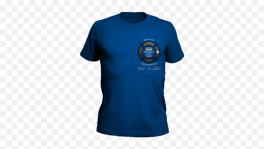 Kc Royals World Champions Maltese Cross - Short Sleeve Emoji,Kc Royals Logo