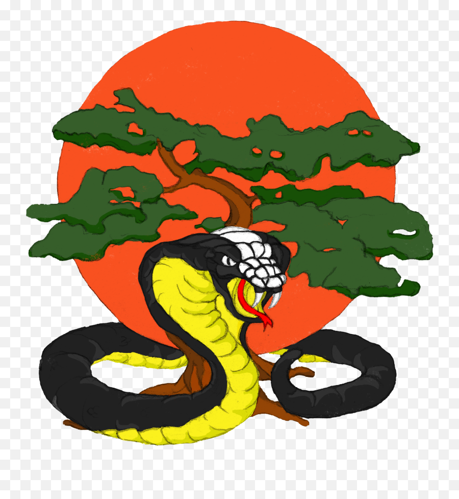 Cobra Kai Logo Fusion Kai Balance Emoji,Cobra Kai Logo