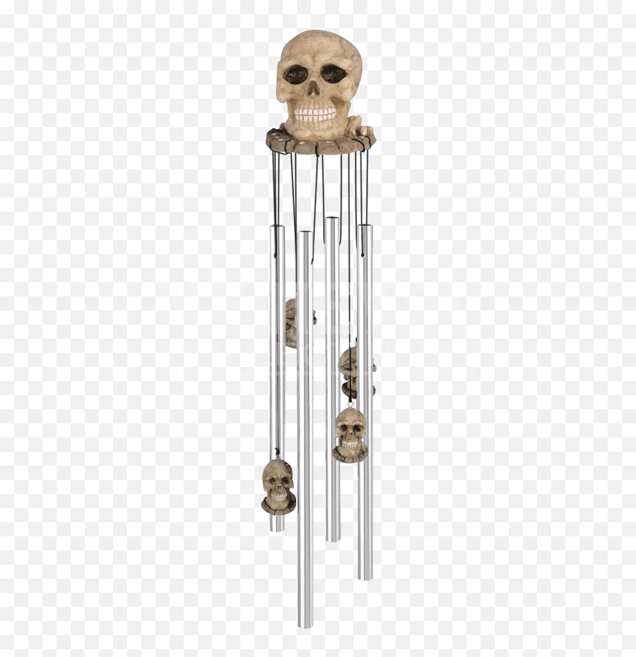 Xylophone Drawing Chime Transparent - Skull Wind Chimes Emoji,Xylophone Clipart