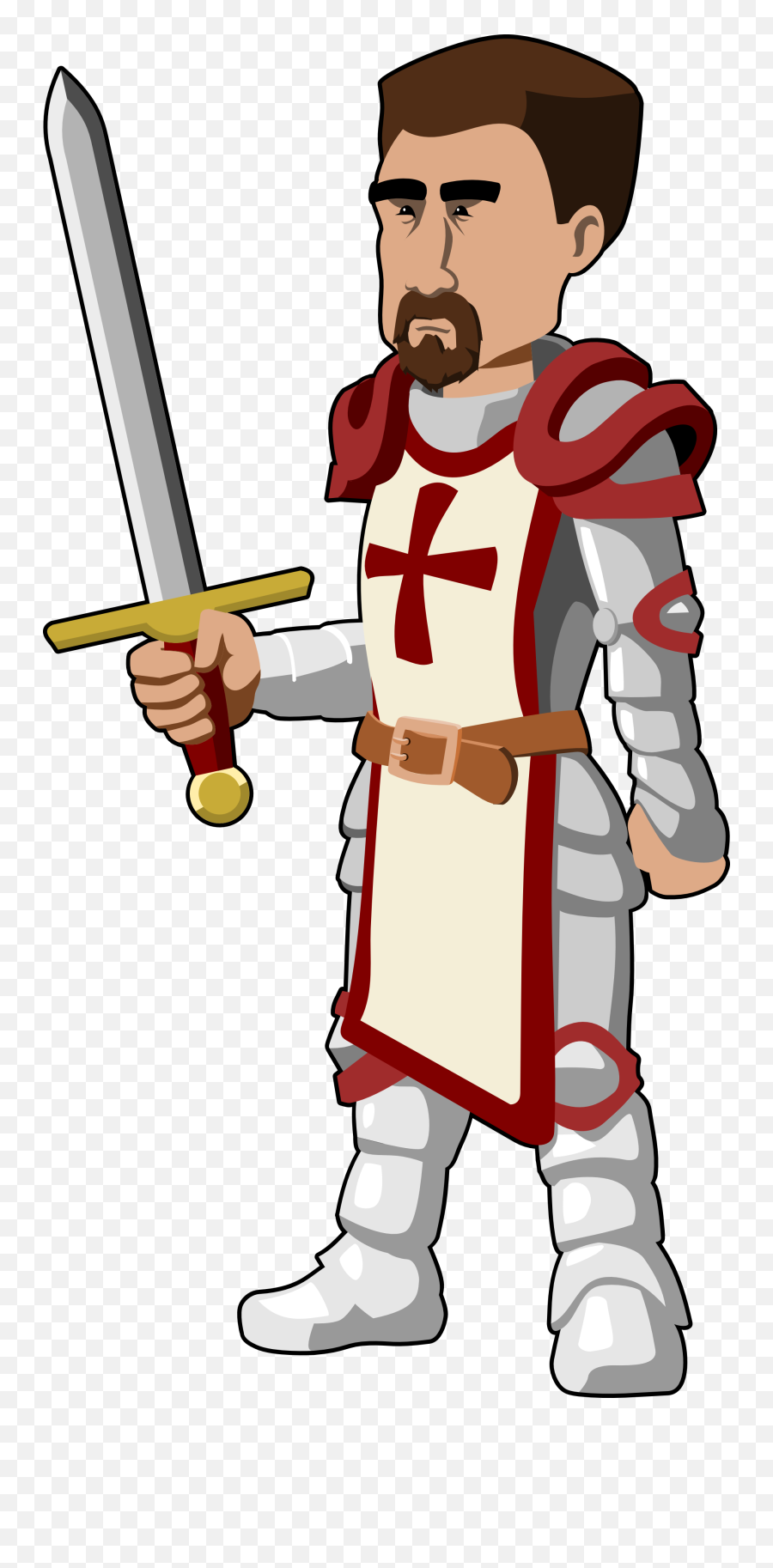 Free Knight Clipart Pictures - Clipartix Knights Cartoon Png Emoji,Sword Clipart