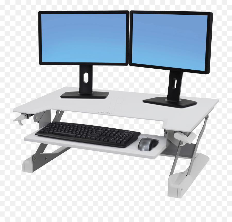 Computer Keyboard Laptop Sit - Stand Desk Workstation Transparent Desk Wtih Computer Emoji,Desk Transparent